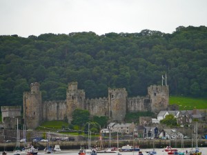 The UNECO World Heritage Site Conwy CAstle